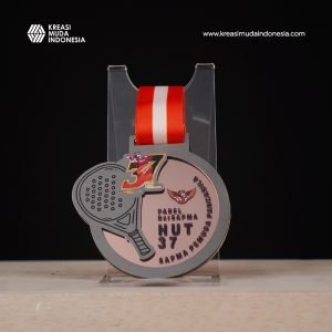 Medali Olahraga Padel BerSAPMA HUT 37 KMI Medali Olahraga Padel BerSAPMA HUT 37